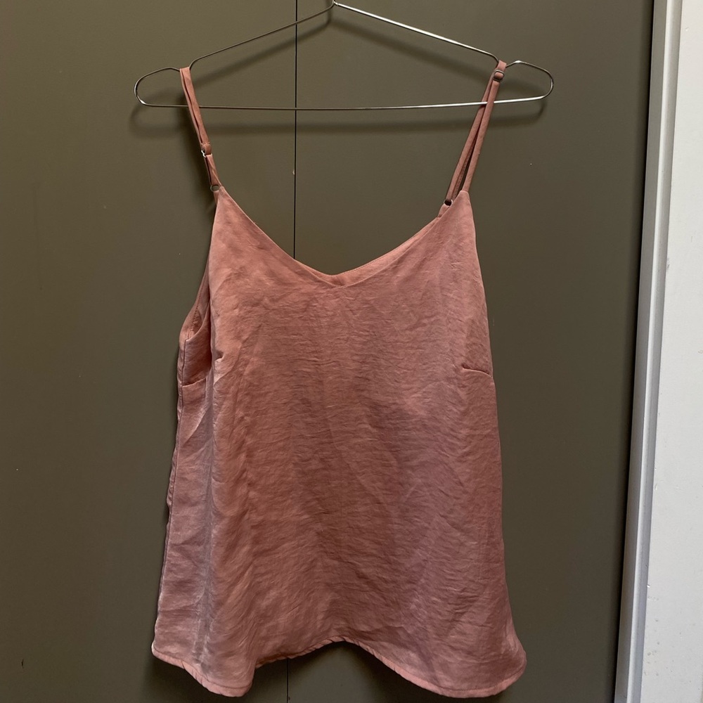 Whimsy & Row Pink Sustainable Rayon Top